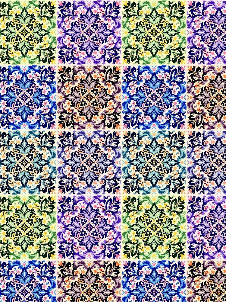 Iberian tiles by Designs2Camille