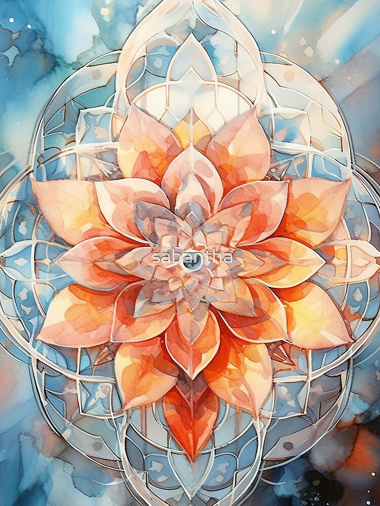 Oronda - Floral Mandala (2/4) by sabantha
