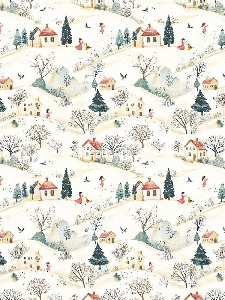 Sylvoria - Naive landscape pattern (6/8) by sabantha
