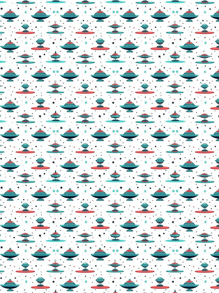 Midcentury Spaceships by LadyDelay