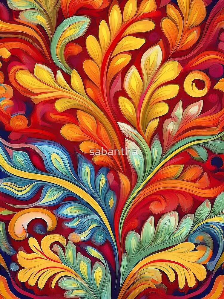 Hotandria - Autumnal pattern (3/8) by sabantha