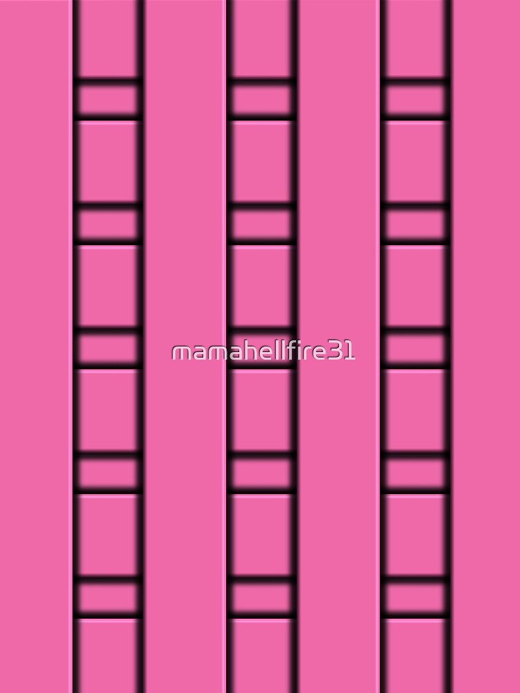 3D Pink Geometric Abstract Pattern by mamahellfire31