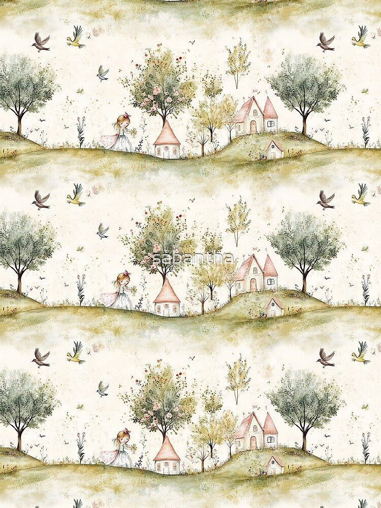 Sylvoria - Naive landscape pattern (2/8) by sabantha