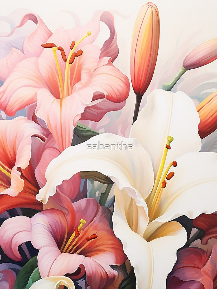 Lilenda - Bouquet of lilies (1/4) by sabantha