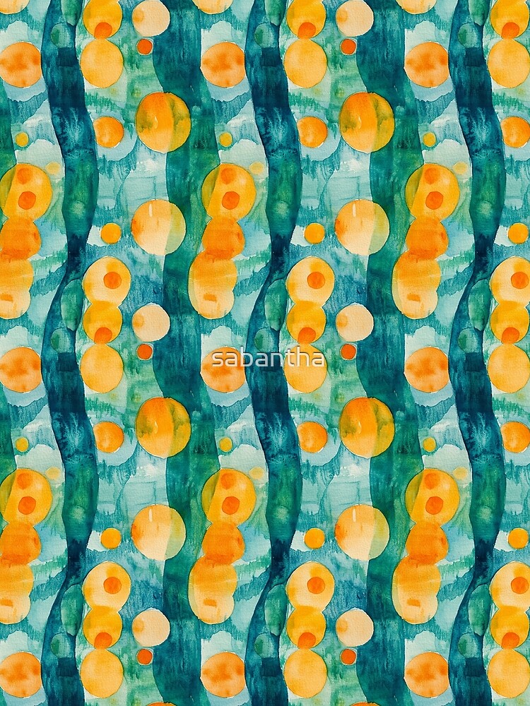 Folinda - Brightly colored autumn pattern (4/4) by sabantha
