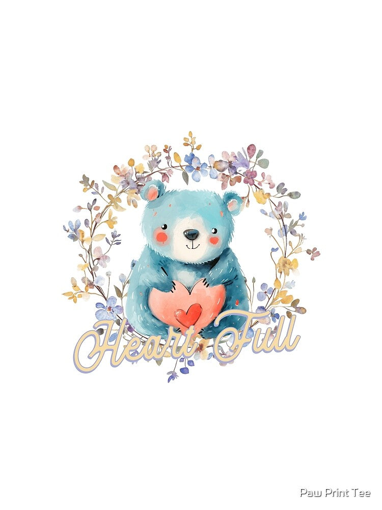 Heart Full by Paw Print Tee