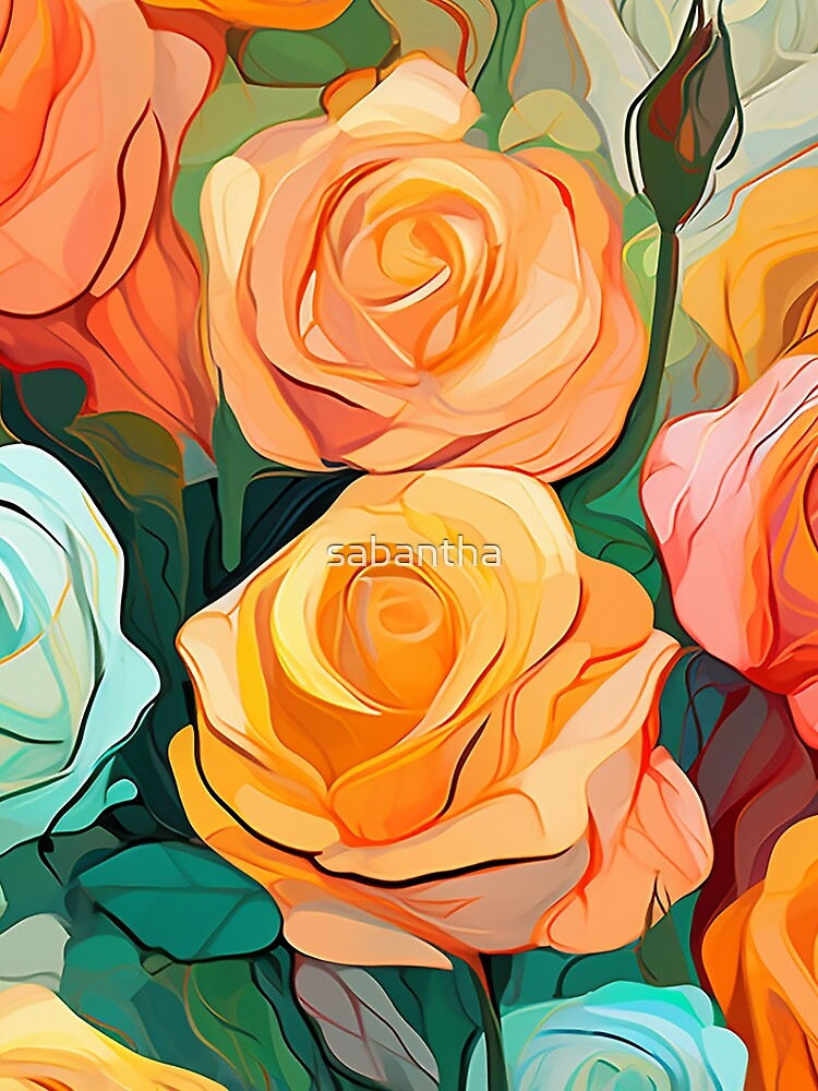 Rosatha - Pop Art Roses (4/4) by sabantha