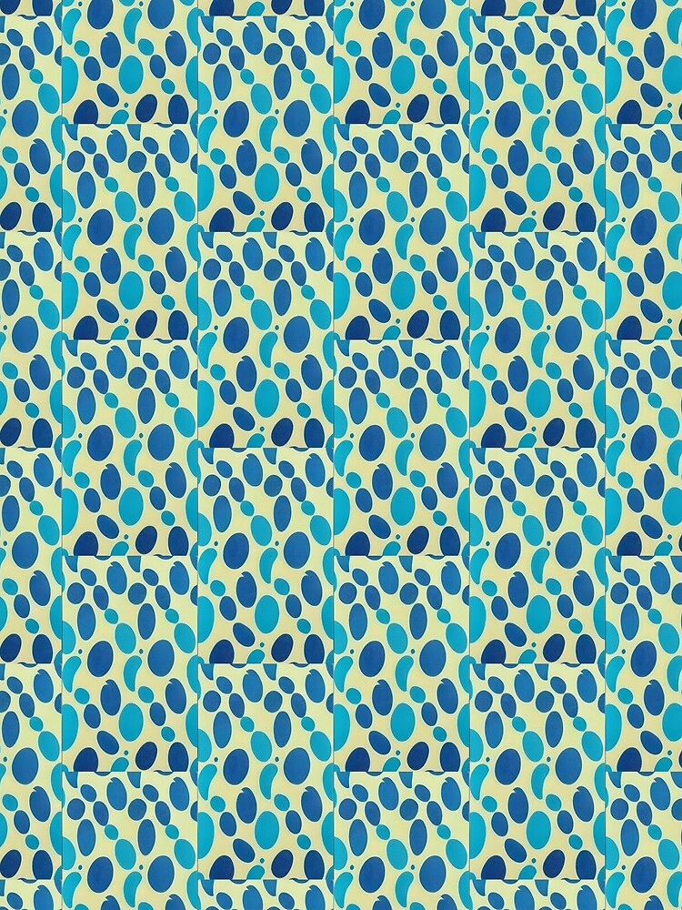 Blue Blobs by Mizjean
