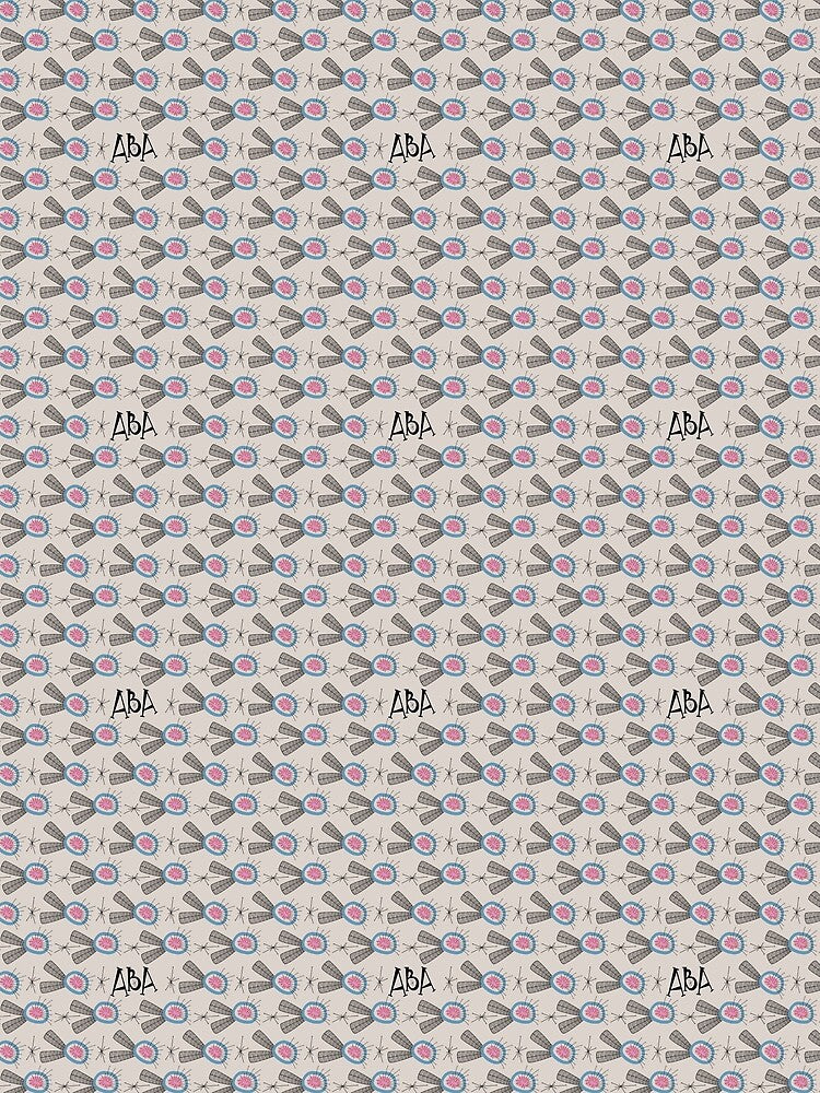 MCM ABA Behavior Analyst Seamless Print by abawizard