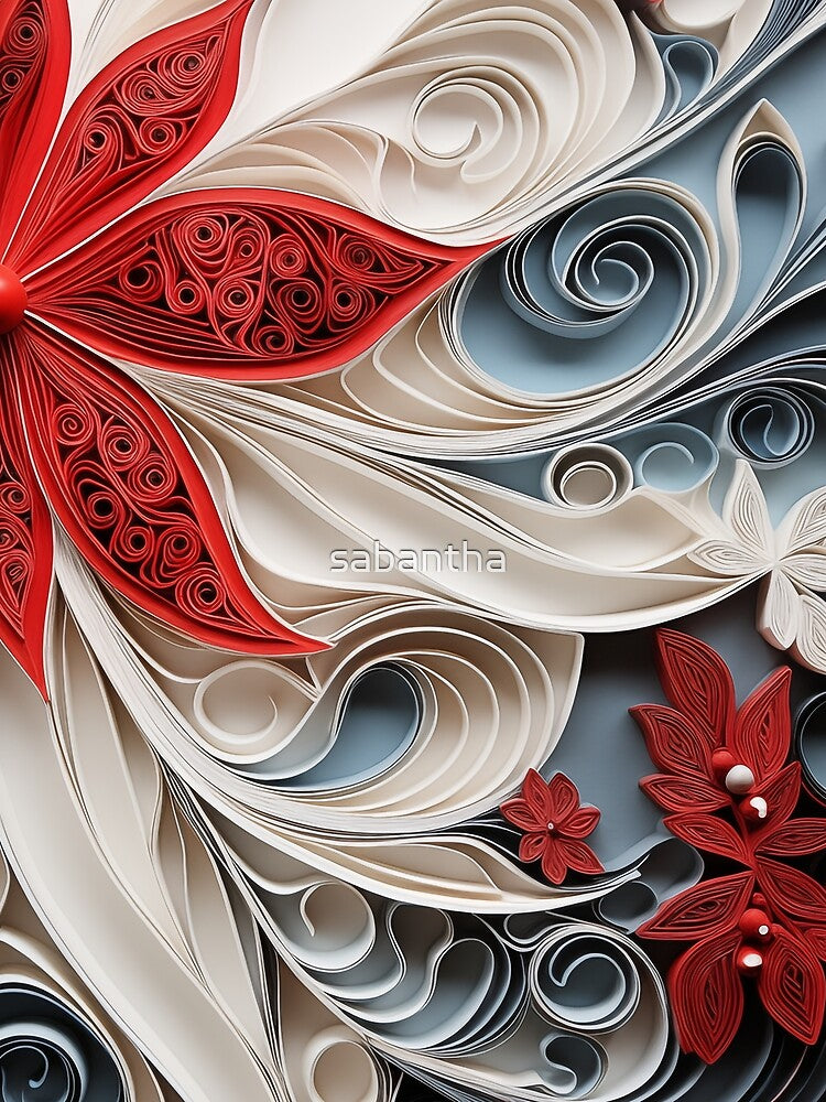 Salvine - Poinsettias (4/4) by sabantha