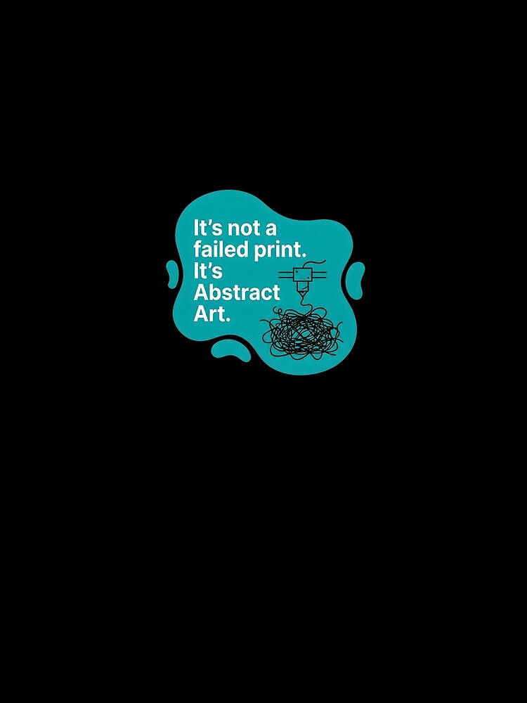 It's not a failed print. It's abstract art.| 3d Printing by SocialStaticz
