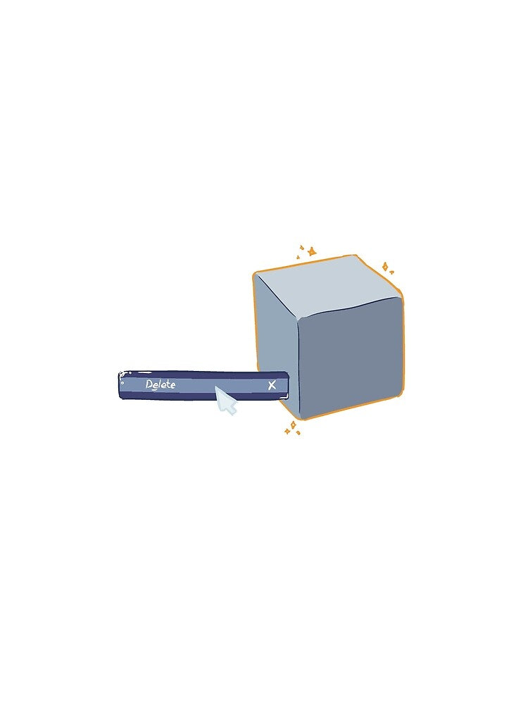 Delete The Default Cube by VeryC0nfused