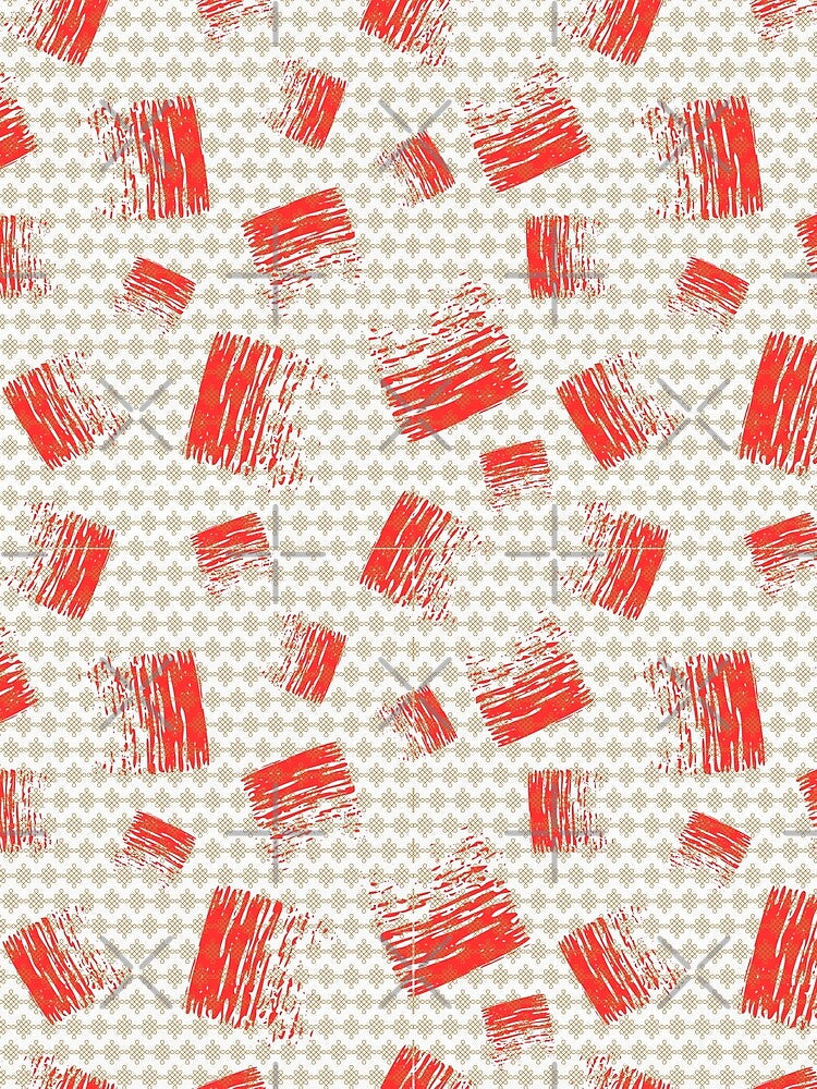 brush touch All over printed design by ZibaCentralShop