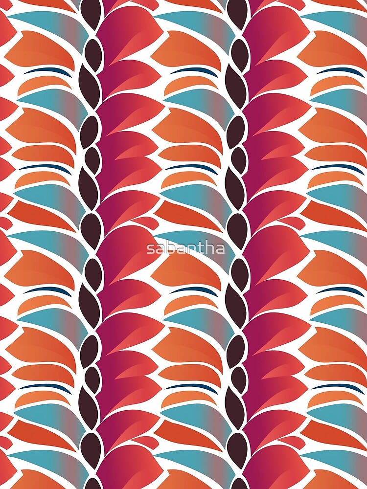 Fathira - Floral pattern (1/4) by sabantha