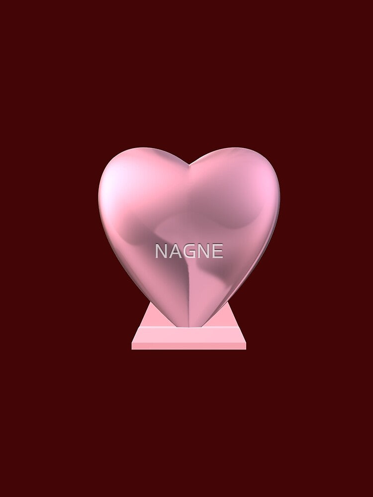 3d pink heart by NAGNE