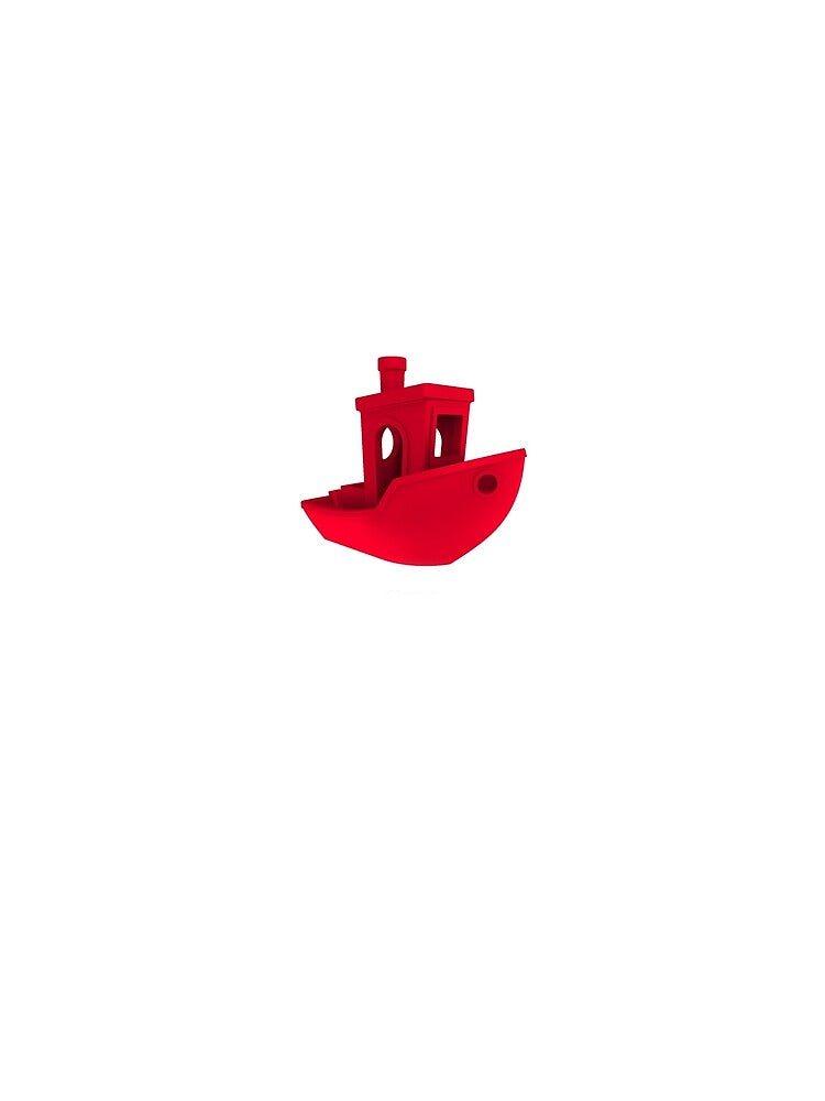 3D Benchy RED by 3dbrunolopes