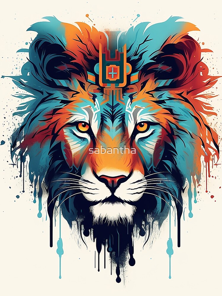 Tyllion - Lion portrait (4/4) by sabantha