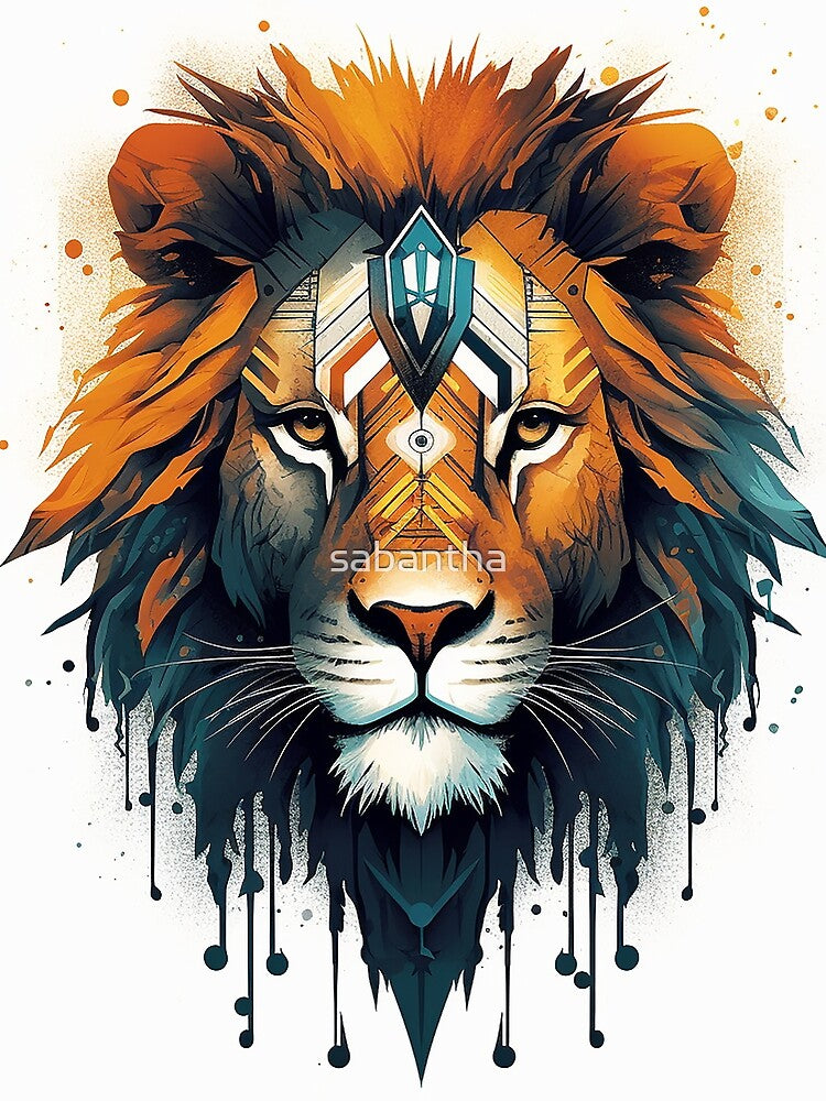 Tyllion - Lion portrait (3/4) by sabantha