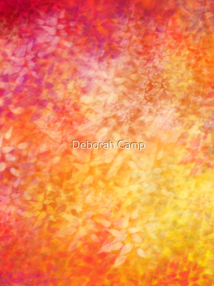 Vibrant Fall Autumn Leaves Pattern by Deborah Camp