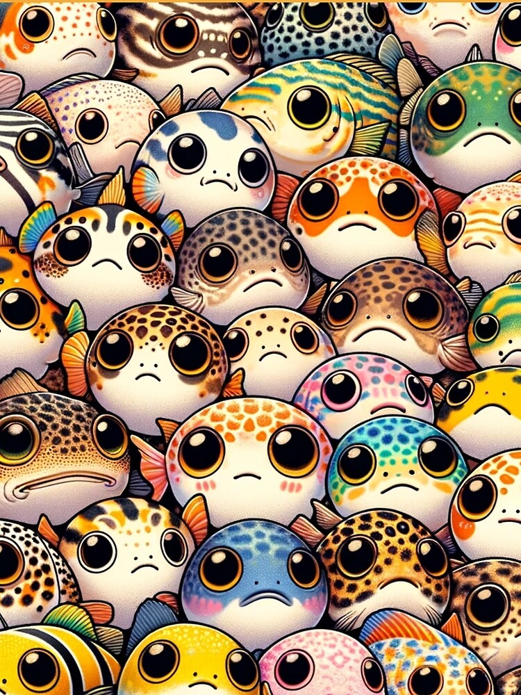 Crowd of Fish ★☆ WhimWhamWorld ✿#StayWhimsical by whimwhamworld