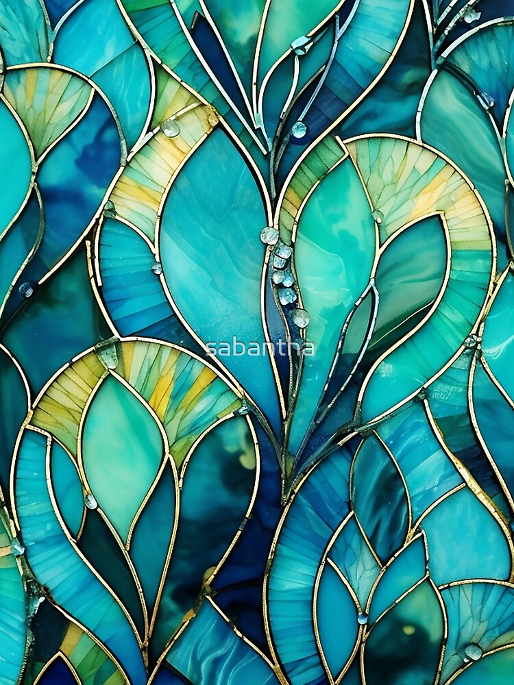 Egandio - Mosaic Egyptian Blue (2/4) by sabantha