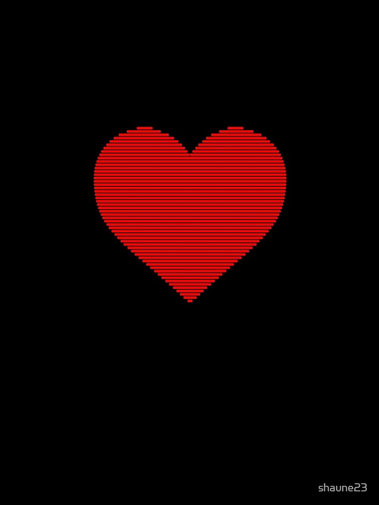 3D Printed Red Heart by shaune23
