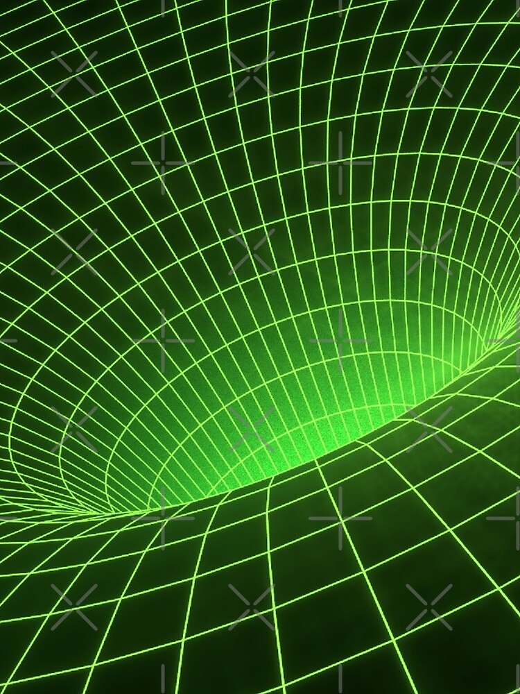 Wormhole space 3d pattern by Imaginarium Studio