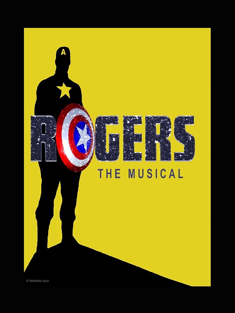Rogers The Musical (Black) Full Logo by OdellJacobson1
