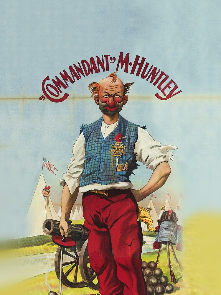 Circus Series Commandant M Huntley by allovervintage
