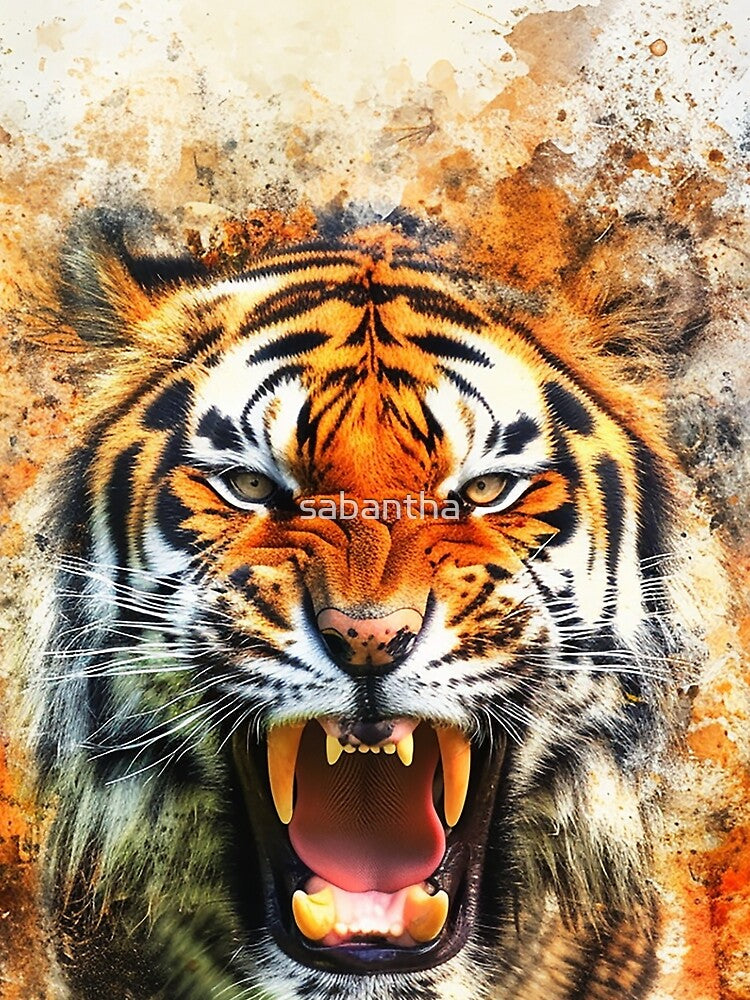 Tizora - Tiger Poster (4/4) by sabantha