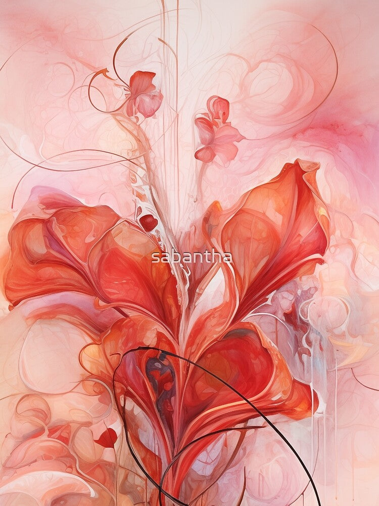 Heartalira - Watercolor chalk hearts (7/8) by sabantha