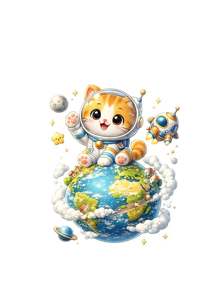 Cute cat 3D art by Rainie2533