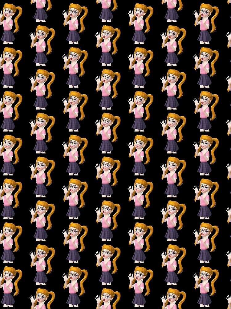 3D Zepeto Girl Waving by Emus