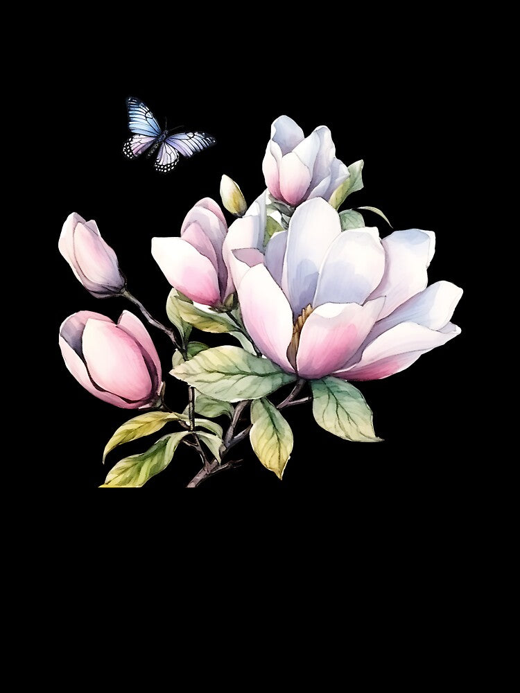 Magnolia Flowers Sublimation by Rozaria-Garnao