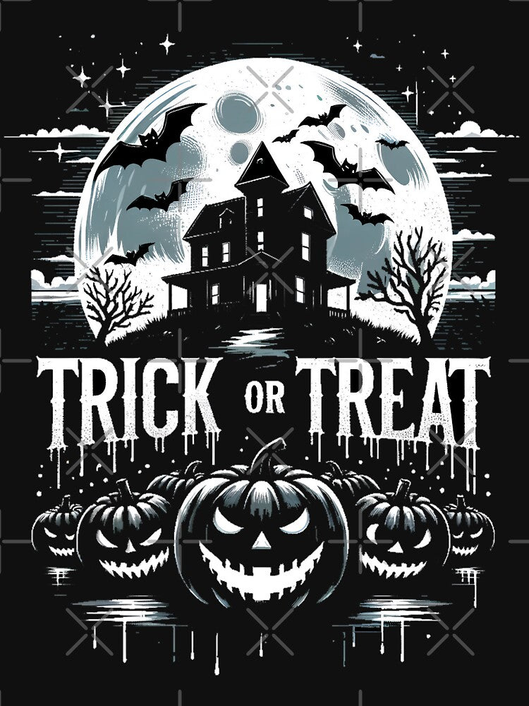 Trick or treat Halloween sublimation design by Vi-Sko