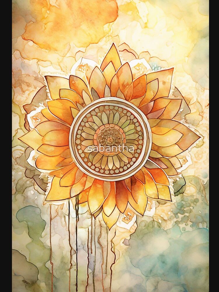 Oronda - Floral Mandala (1/4) by sabantha