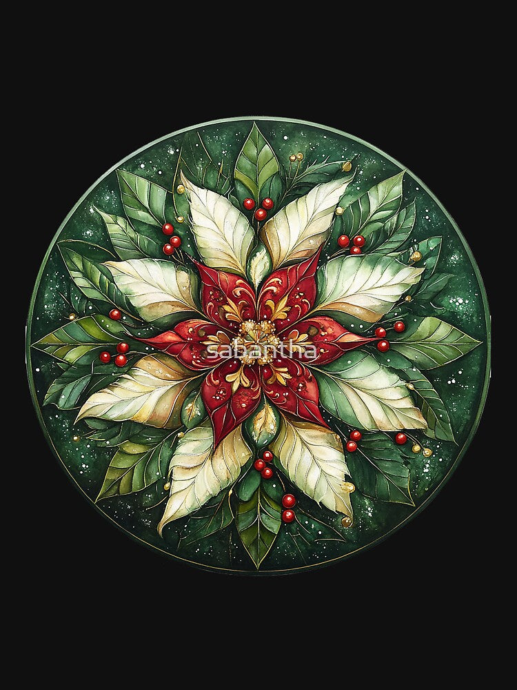 Moncirca - Christmas mandala (9/16) by sabantha