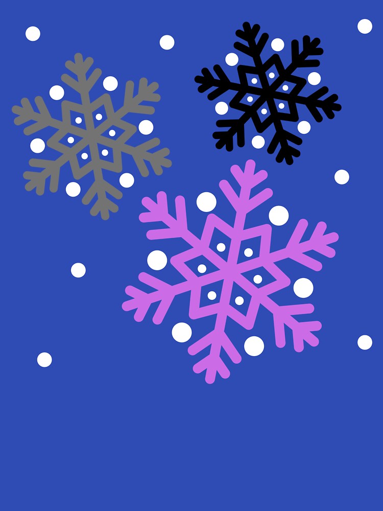 Asexual Snowflakes AOP by VirtualFaries