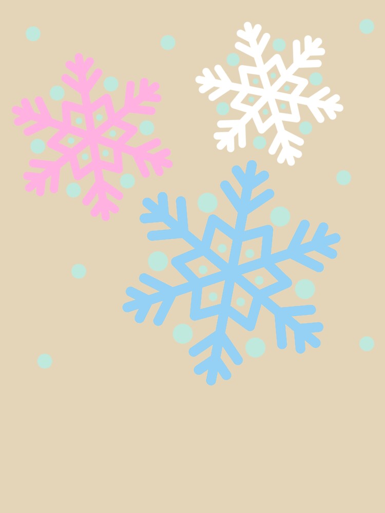 Trans Snowflakes AOP by VirtualFaries