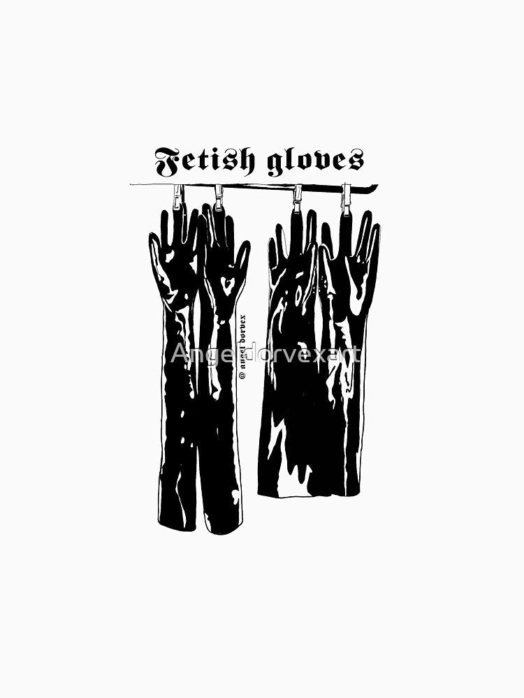 Fetish gloves by Angeldorvexart
