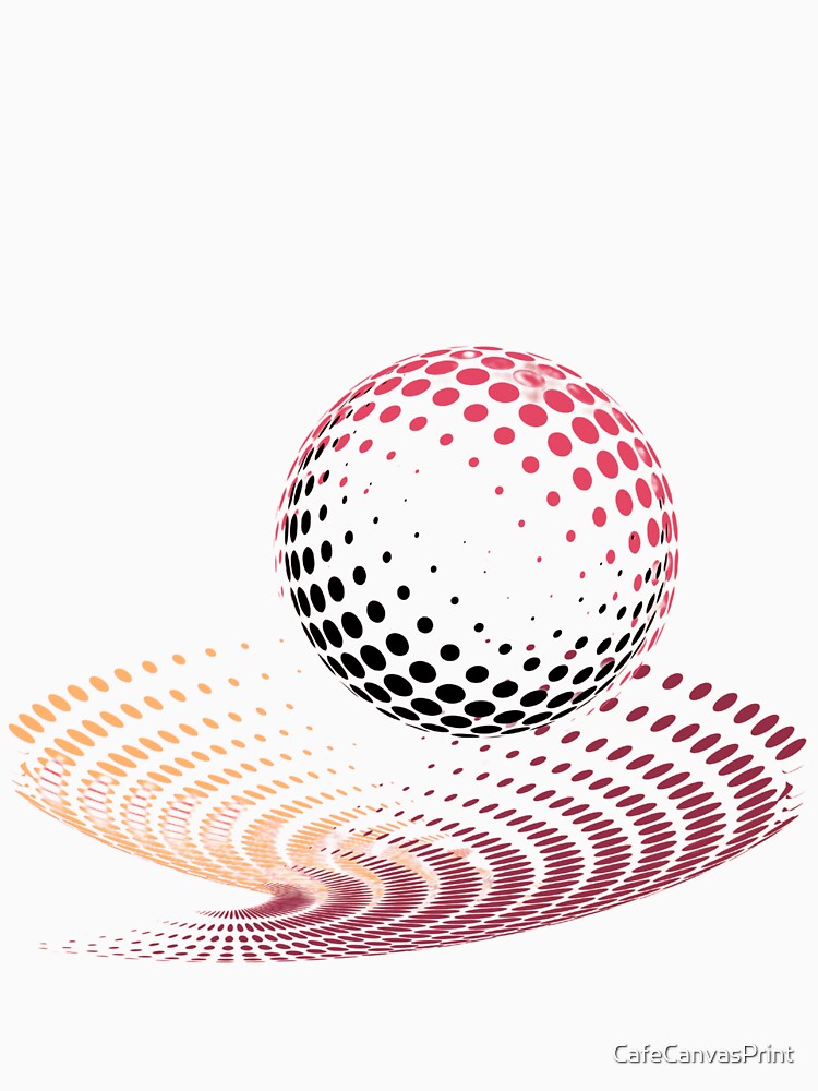 Bold Pattern Graphic T-Shirt – Trendy Aesthetic All-Over Print by CafeCanvasPrint
