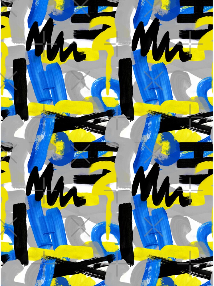 Wet Brush effect seamless pattern by Tanbin