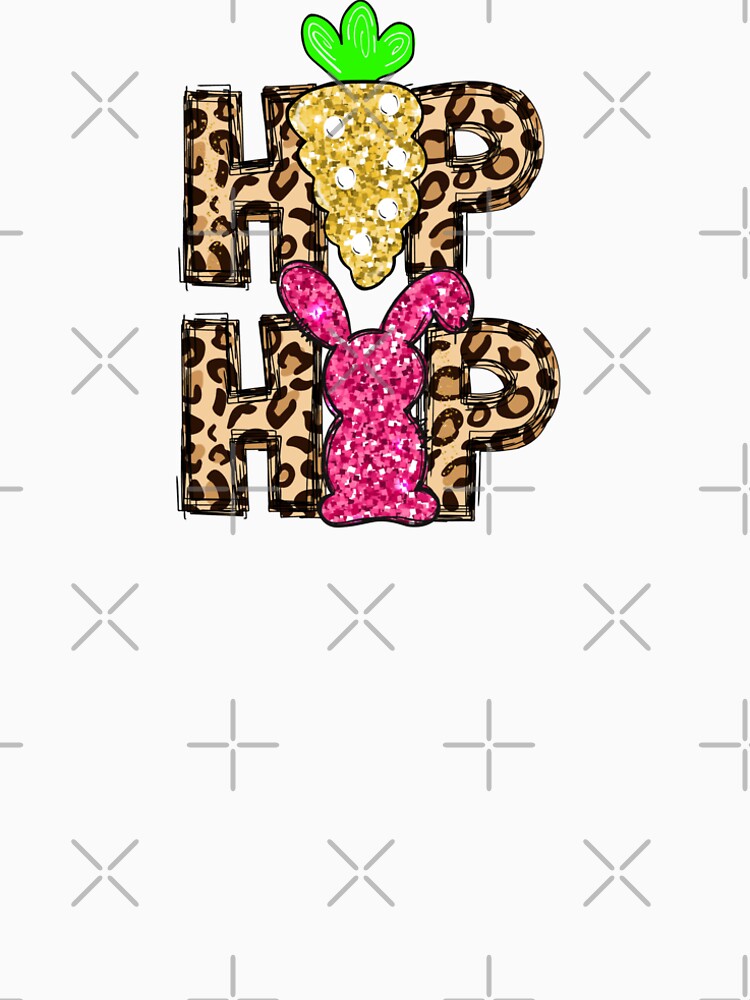 Glitter Easter Hip Hop, Easter sublimation design, Hip Hop Bunny Leopard by parasta