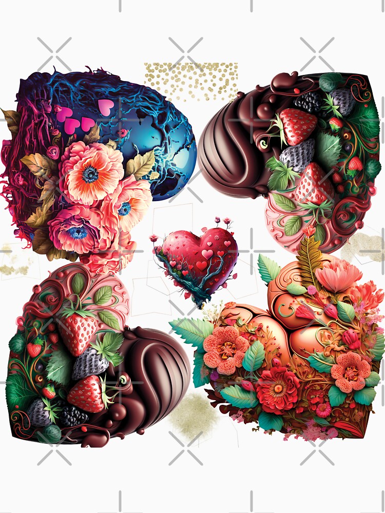 Flowers Heart Valentine's Day by ORIGENcreate