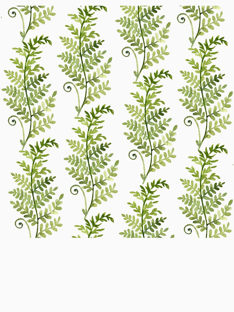 Watercolor Fern AOP by VirtualFaries