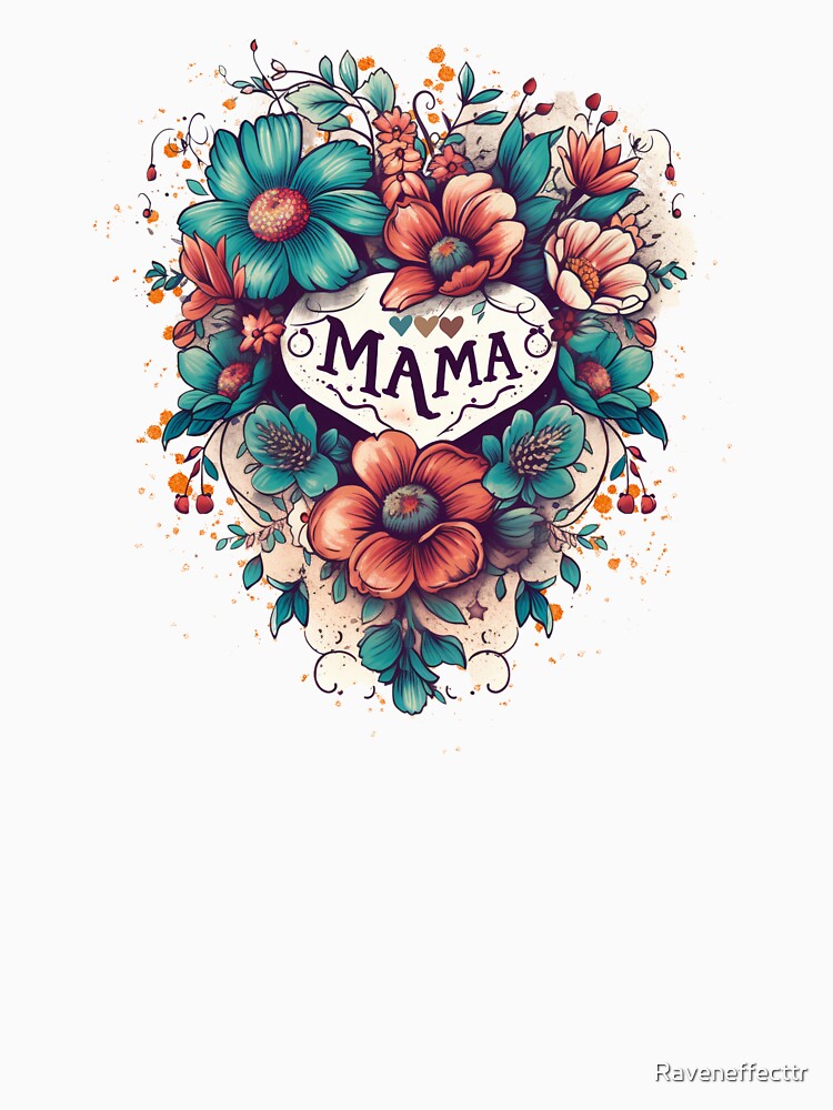Mama Flowers and Hearts by Raveneffecttr