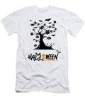 Halloween Tree with Pumpkins and Bats T-Shirt