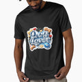 Dog Lover 3D Chrome Sticker – Cute Paw Print Dog Lover Design for Pet Owners & Dog Moms on T-Shirt, Sticker, Phone case, mug, bag, hoodie by ArtByTripti