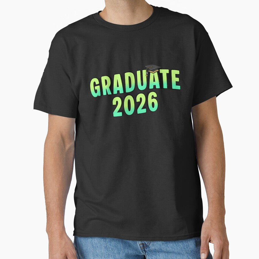 Senior Class of 2026 Green Gradient Sublimation Graphic by VibranPalette