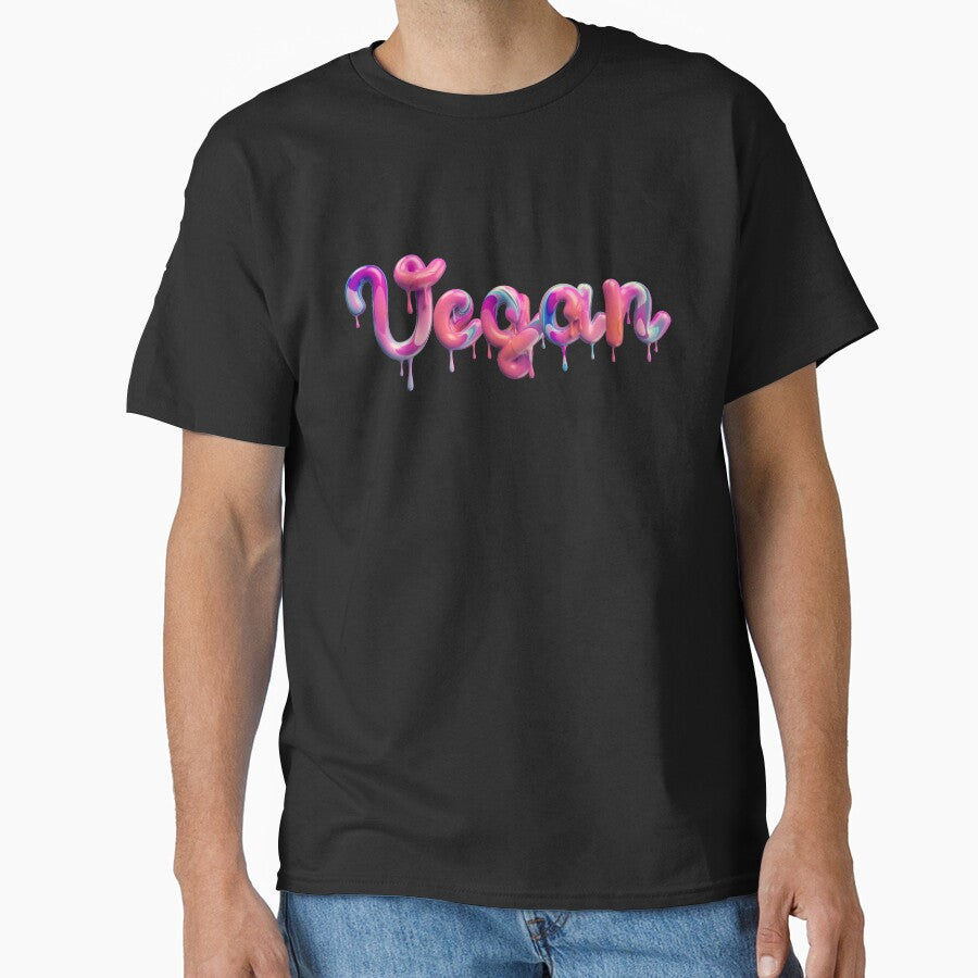 Vegan - 3d Style Dripping Paint by GreenSlate
